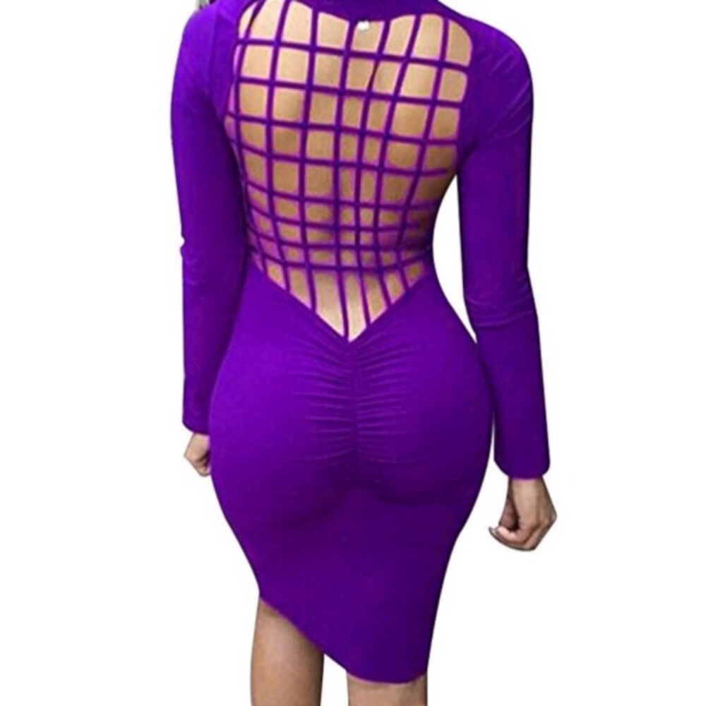 🔴🔴 Brazilian Butt Scrunch Bandage Dress - Picture 5 of 6